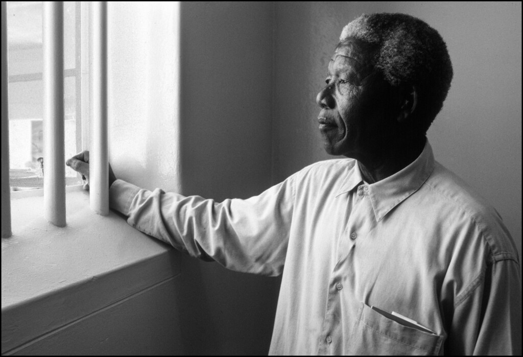 Mandela In His Cell Image By David Turnley